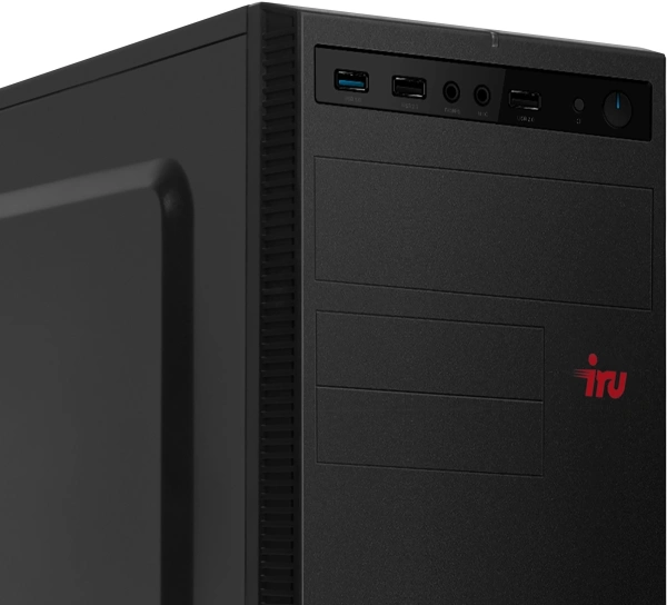 ПК IRU Опал 613 MT i3 12100 (3.3) 8Gb SSD512Gb UHDG 730 Free DOS GbitEth 400W kb мышь черный (2002031)