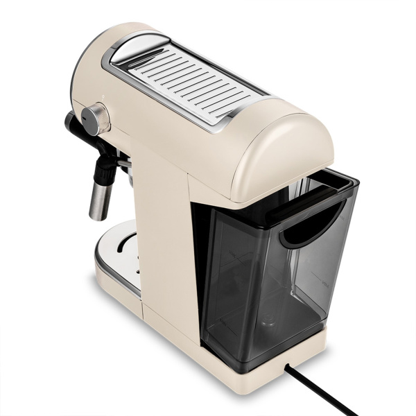 Кофеварка эспрессо Kitfort КТ-783-1 1360Вт бежевый