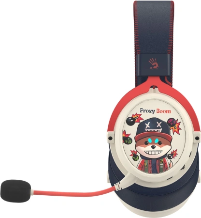 Наушники с микрофоном A4Tech Bloody MR595 Proxy Boom (MR595)