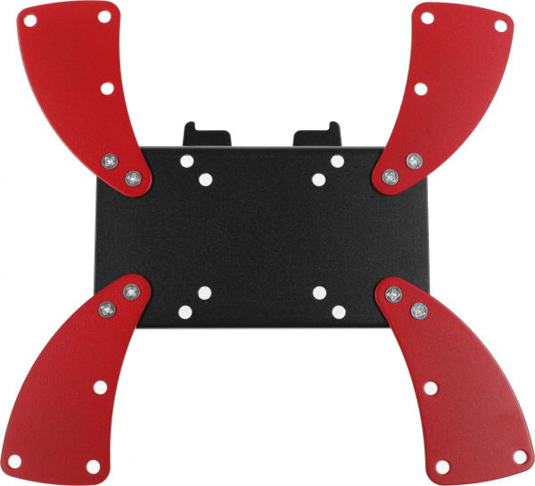 Кронштейн для телевизора Holder LCDS-5058 черный глянец 19"-47" макс.30кг настенный наклон