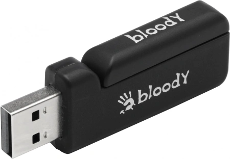 Наушники с микрофоном A4Tech Bloody GR370 белый мониторные BT/Radio/3.5mm (GR370)