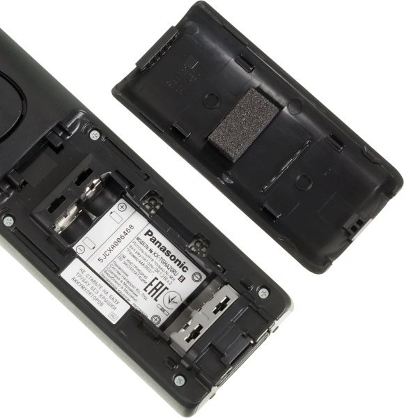 Р/Телефон Dect Panasonic KX-TGH220RUB черный автооветчик АОН