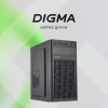 Корпус Digma DCC-MN302 черный без БП mATX 2xUSB2.0 audio