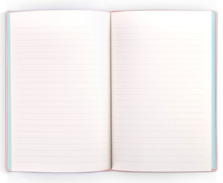 Блокнот Deli 22283LT-PINK 210х143мм искусст. кожа 96л светло-розовый