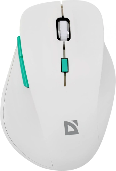 Клавиатура + мышь Defender Cerrato C-978 клав:белый мышь:белый/голубой USB беспроводная Multimedia (45978)