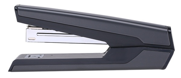 Степлер настольный Deli E0463Black Exceed 24/6 26/6 (25листов) черный 100скоб металл закрытый/открытый коробка