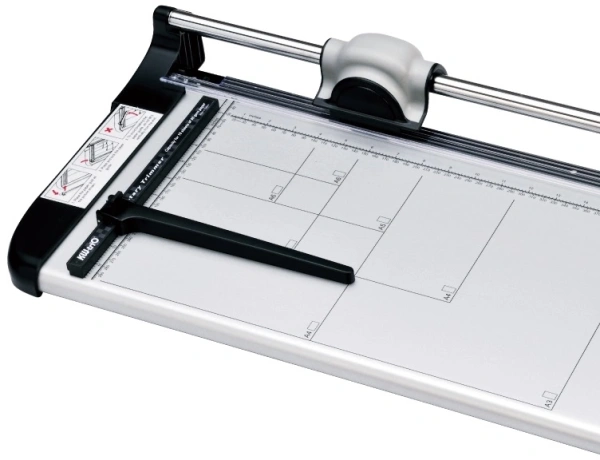 Резак дисковый Kw-Trio 3022 A0/7лист./1300мм/автоприжим/защитный экран