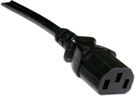 Кабель Lanmaster LAN-PP13/20-3.0-BK C13-C20 проводник.:3x0.75мм2 3м 220В 10А (упак.:1шт) черный