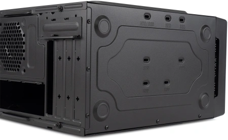 Корпус Digma DCC-MN302 черный без БП mATX 2xUSB2.0 audio
