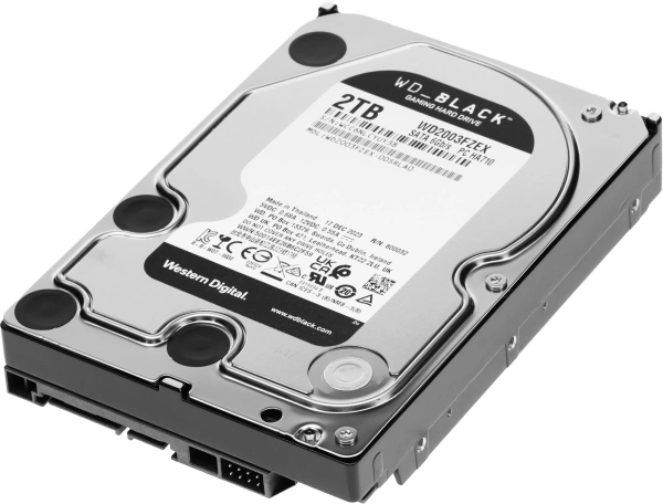 Жесткий диск WD SATA-III 2Tb WD2003FZEX Black (7200rpm) 64Mb 3.5"