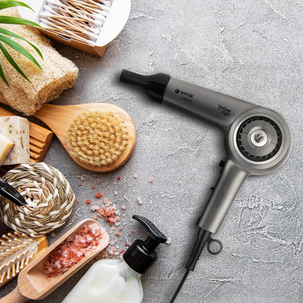 Фен Vitek VT-8230 1800Вт разноцветный