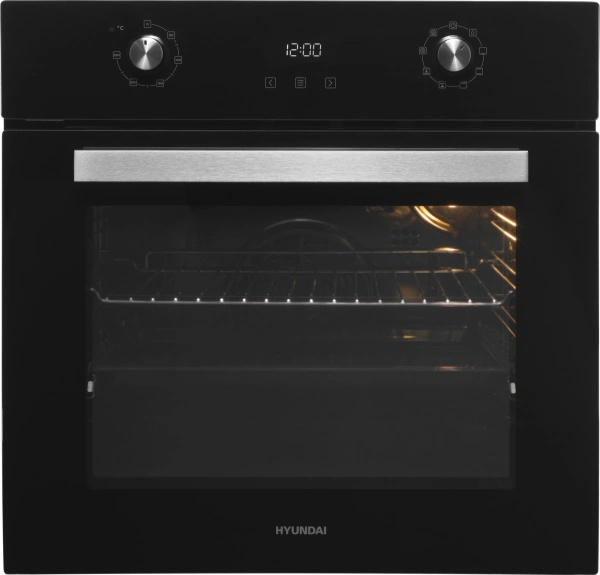Духовой шкаф Электрический Hyundai HEO 66411 BG черный