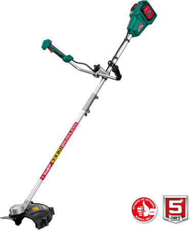 Триммер электрический Зубр ТАБ-365-22 аккум. разбор.штан. реж.эл.:леска/нож