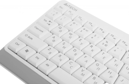 Клавиатура A4Tech Fstyler FKS11 белый/серый USB