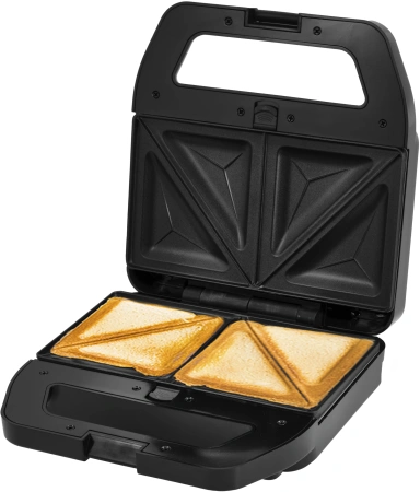 Вафельница Vitek VT-2626 850Вт черный/серебристый