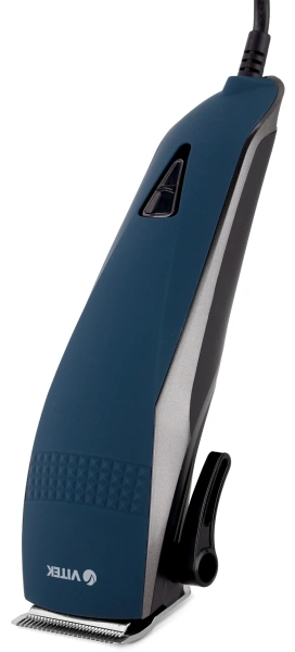 Машинка для стрижки Vitek VT-2573 синий 7Вт (насадок в компл:4шт)