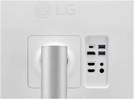 Монитор LG 27" UltraFine 27UP850N-W белый IPS LED 16:9 HDMI M/M матовая HAS Piv 400cd 178гр/178гр 3840x2160 60Hz DP 4K USB 5.9кг
