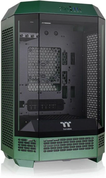 Корпус Thermaltake The Tower 300 Racing Green зеленый без БП miniITX 7x120mm 5x140mm 2xUSB3.0 audio