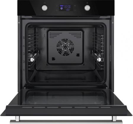Духовой шкаф Электрический Maunfeld AEOH.749B черный/нержавеющая сталь