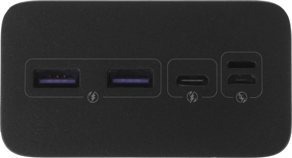 Мобильный аккумулятор Romoss PEA40 Pro 40000mAh QC3.0/PD3.0 65W 3A 2xUSB-A/USB-C черный