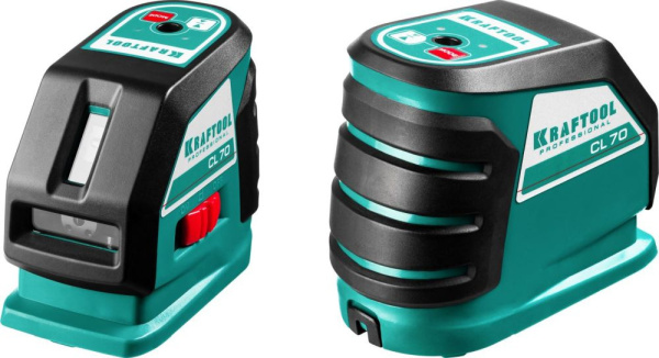 Нивелир лазерн. Kraftool 34660 цв.луч. красный 3луч.