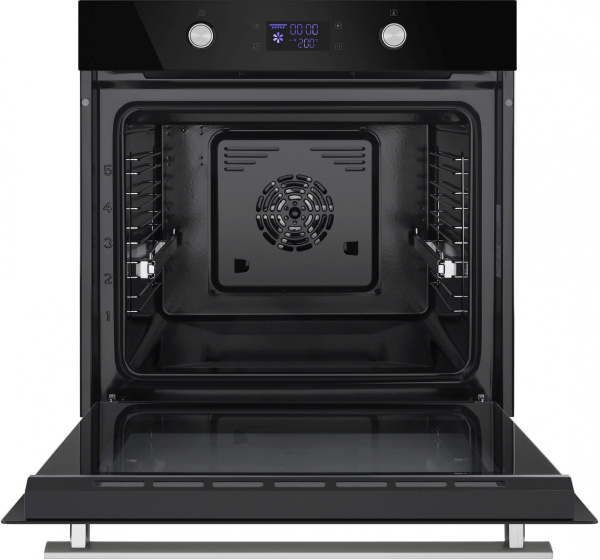 Духовой шкаф Электрический Maunfeld AEOH.749B черный/нержавеющая сталь