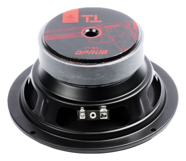 Колонки автомобильные Ural ТТ 165 ДРАЙВ (без решетки) 220Вт 96дБ 4Ом 16.5см (6 1/2дюйм) (ком.:2кол.) среднечастотные однополосные