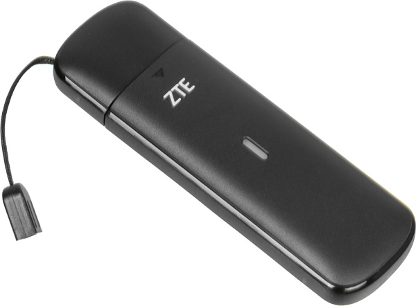 Модем 2G/3G/4G ZTE MF833N USB Firewall +Router внешний черный