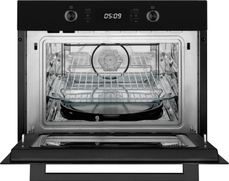 Духовой шкаф Электрический Weissgauff OE 449 PDB Black Edition черный