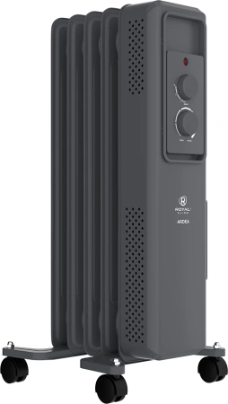 Радиатор масляный Royal Clima Ardea ROR-AR5-1000M 1000Вт графитовый/черный