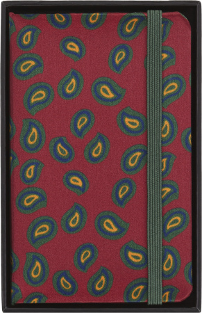 Блокнот Moleskine LE PRESCIOUS & ETHICAL SILK XS 65х105мм 160стр. нелинованный подар.кор. бордовый