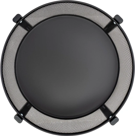 Этажерка Domfy DHC-FC30862 34.2x34.2x83.6см d=34.2см черный