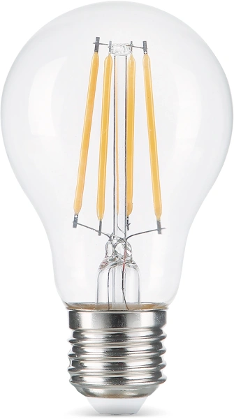 Лампа светодиодная Gauss Filament 102902212 12Вт цок.:E27 груша 185B св.свеч.бел.нейт. грушевидная (упак.:10шт)