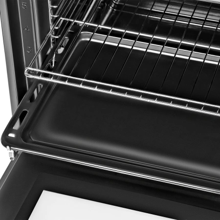 Духовой шкаф Электрический Hyundai HEO 6648 BG черный