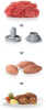 Мясорубка Bosch ProPower MFW68680 2200Вт черный/серый