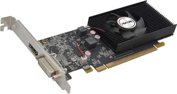 Видеокарта Afox PCI-E AF1030-2048D5L7 NVIDIA GeForce GT 1030 2Gb 64bit GDDR5 1228/6000 DVIx1 HDMIx1 HDCP Ret low profile