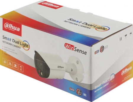 Камера видеонаблюдения IP Dahua DH-IPC-HFW2449SP-S-IL-0360B 3.6-3.6мм цв. корп.:белый