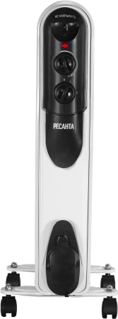 Радиатор масляный Ресанта ОМПТ-12Н 2500Вт белый