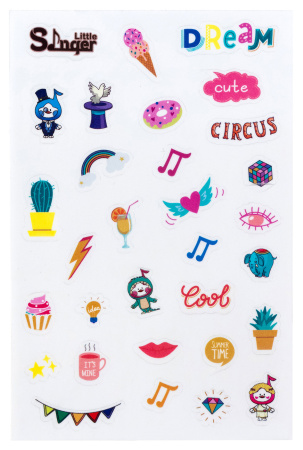 Набор текстовыделителей Deli EU13-6C Little Sinnger скошенный пиш. наконечник 6цв. коробка с европодвесом