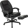 Кресло руководителя Бюрократ CH-868N-F черный эко.кожа крестов. пластик подст.для ног