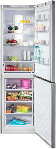 Холодильник Бирюса Б-M980NF 2-хкамерн. серебристый