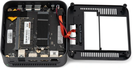 Неттоп IRU 110ALCN N200/8Gb/SSD256Gb UHDG/W11Pro/черный