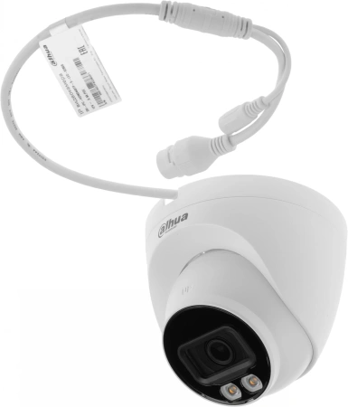Видеокамера IP Dahua DH-IPC-HDW2449TP-S-LED-0280B 2.8-2.8мм цв. корп.:белый