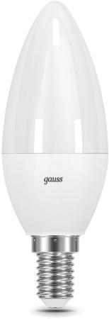 Лампа светодиодная Gauss 103101307-D 7Вт цок.:E14 свеча 150B 6500K св.свеч.бел.хол. (упак.:1шт)
