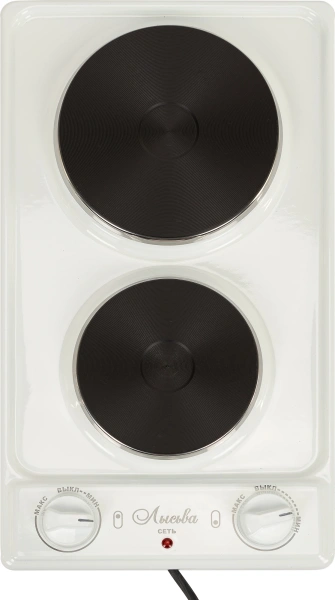 Плита Электрическая Лысьва ЭПБ 22 белый эмаль (настольная)