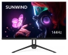 Монитор SunWind 27" SUN-M27BA108 черный IPS 3ms 16:9 HDMI матовая 280cd 178гр/178гр 2560x1440 144Hz G-Sync DP FHD 4.2кг