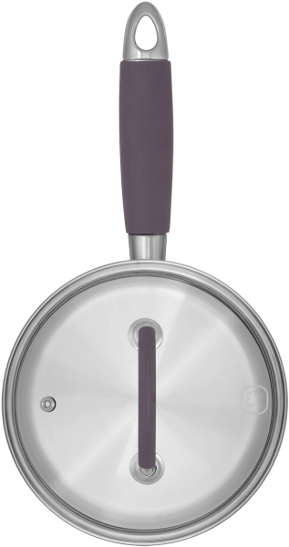 Ковш Rondell Akzent RDS-1386 1.3л. d=16см (с крышкой) стальной