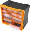 Ящик для инструментов Deko Smart box 12 12отд. оранжевый/черный (085-3004)