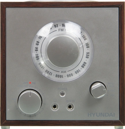 Радиоприемник настольный Hyundai H-SRS200 вишня USB SD/microSD