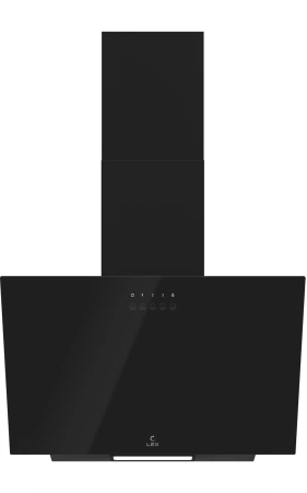 Вытяжка каминная Lex Moza 450 черный управление: кнопочное (1 мотор)